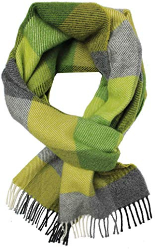 Rotfuchs Wollschal Winterschal Herrenschal Karo modisch Wolle Made in Germany