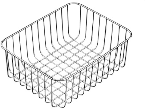 Systemceram Geschirrkorb Edelstahl 0764