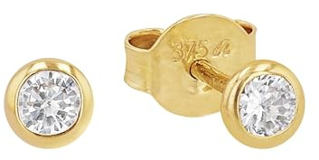 Amor Ohrstecker für Damen, Ohrschmuck, mit Zirkonia, Kommt in Schmuck Geschenk Box