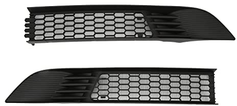 Frontgrill Mesh Galler Galler Insatser för Model Y 2017-2023, Bumper Vent Grille för Model Y Luftintag Ventilator Kåpa Bil Front Luftinlopp Ventilator Skyddsgaller