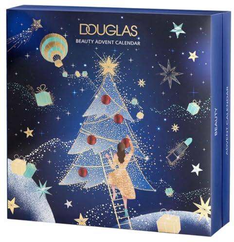 DOUGLAS Adventskalender BEAUTY Frauen 2025 Würfel, Frauen + Mädchen Kosmetik & Pflege Advent Kalender, 24 Geschenke Wert 140 €, Skincare Frau, Adventkalender Damen