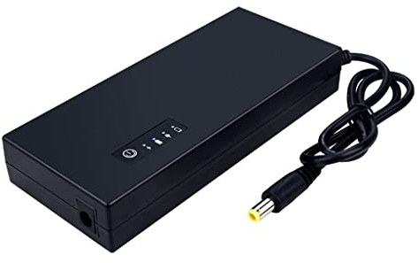 8000mAh USB 12V 3A 38.48WH 5.5x2.1mm Fuente de alimentación ininterrumpida UPS Batería de reserva para WiFi Router Cámara Altavoz