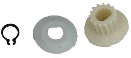 Caja de cambios duradera 15 dientes polea panificadoras juego de ruedas motrices para máquinas de pan Accesorios para panificadoras de pan de repuesto