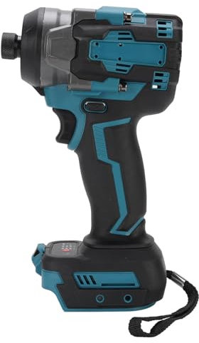 Nurnesy Inalámbrico 1/4 Llave de Impacto para Batería BL1840 - Conductor de Pares Eléctricos de 550 Nm con Luz de Trabajo LED y Rendimiento de Alta Tensión de 3500ipm