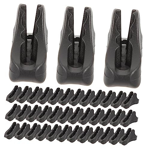 TOYANDONA 50pezzi Fermacorde Compatti per Tende Fissaggi per Corde Resistenti all Usura Pratici Regolatori per Corde per Picnic e Uso Esterno