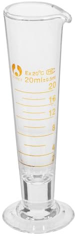 Alipis Vaso Medidor De Vidrio Triangular Vaso Para Resistente Altas Temperaturas