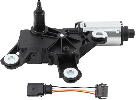 BONRYAN Rear Windscreen Wiper Motor with Connecting Harness Wire Compatible With For Au-di A1 8X A6 C7 4G Q3 8U 2012-2018 4G9955711A 8U0955711A