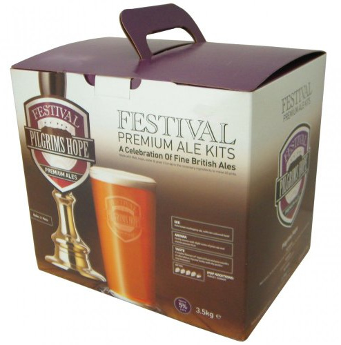 Homebrew & Wine Making - Festival Premium Ale - Pilgrims Hope - 40 Pint Home Brew Beer Kit