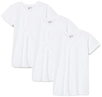 berydale BD158, Camiseta, Blanco (White, Paquete De 3), M