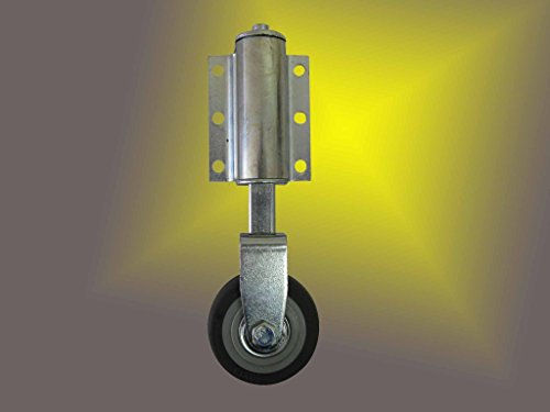 Roulette fixe à ressort pour échelle - Diamètre : 50 mm