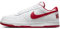 NIKE Big Low, Sneaker Hombre, White Gym Red, 46 EU