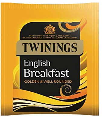 Bkfast Inglés Twinings Env bolsita de té Pk50
