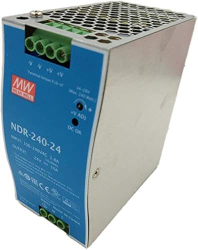 Unbekannt MEAN WELL original NDR-240-24 24V 10A meanwell NDR-240 24V 240W single - produktion industrielle din - schiene stromversorgung