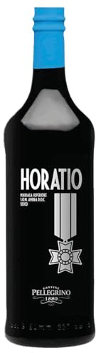 VINO LIQUOROSO HORATIO MARSALA SUPERIORE S.O.M. AMBRA DOC SECCO 75cl 18% v PELLEGRINO 2011