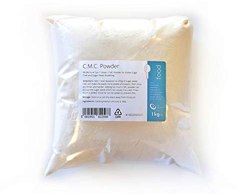 Intralabs Pure CMC Powder 1kg Tylo Tylose Gum Tragacanth Sub Cake Edible Glue Sugarpaste