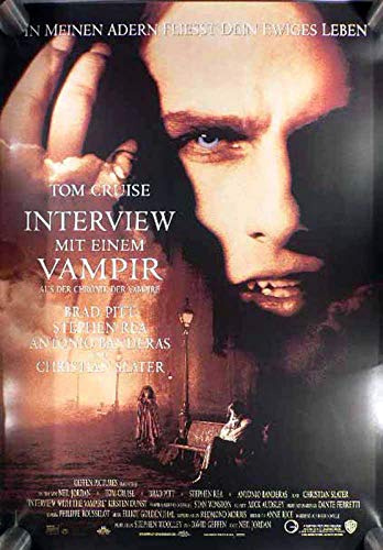 Interview mit einem Vampir Filmplakat A1 84x60 gerollt