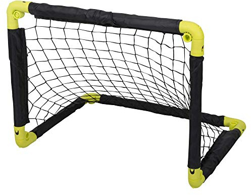 URBN-TOYS Folding Portable Kids Childrens Soccer Football Goals Post Net, Indoor Outdoor Garden Training Toy, Available in 2 Sizes