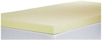 100% Memory foam mattress topper (Foam only, without covers) UK bed Sizes (King, 1)