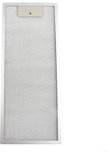 Dunstabzugshaube Metall-Ölfilter, Haubenfilter, Metallgitter-Absaugung, Fettfilter für Küchenabzugshaube, 192 x 471 x 9 mm