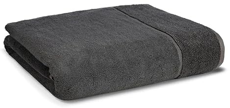 Panda® Bamboo Bath Sheet - 100 x 150 cm, Urban Grey | Luxury & Soft Organic Bamboo & Cotton | Super Absorbent & Quick Drying | Perfect for Sensitive Skin | Hypoallergenic, Antibacterial & Odour Free