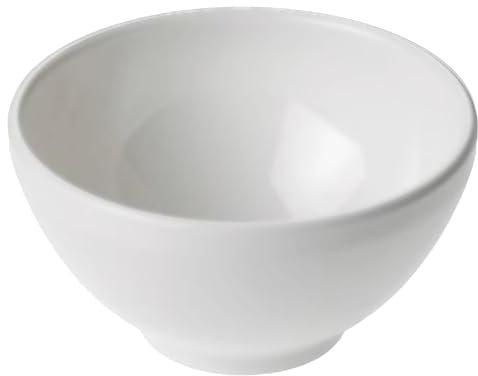 Sicignano | Cuenco de melamina blanca Ø11 cm | Elegante, resistente, lavable en lavavajillas | para postres, salsas, aperitivos y catering | Cuenco Finger Food (1)