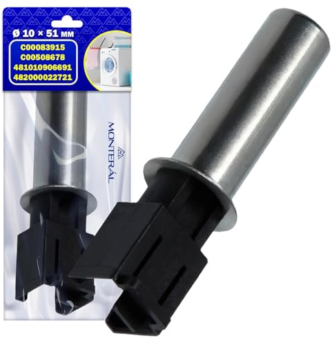 Temperature Sensor for NTC for Washing Machine Heating Element C00083915 | C00508678 for Indesit 481010906691 482000022721 for Whirlpool - MONTERAL