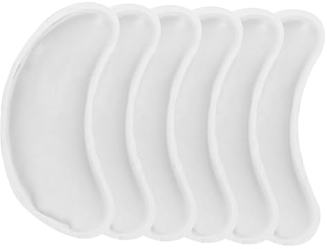 OUNONA Wiederverwendbare Kühlende Augenpads Leicht 6 Stück aus Gel zur Entspannenden Augenpflege mit Pvc für Arbeit und Zuhause