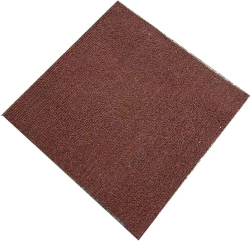 MLGFS Verbundteppiche, Selbstklebender quadratischer Bodenteppich – DIY-Bodenbelag 30 x cm (12 12 Zoll) for Wohn- und Gewerbebereiche(Color3,20pcs)