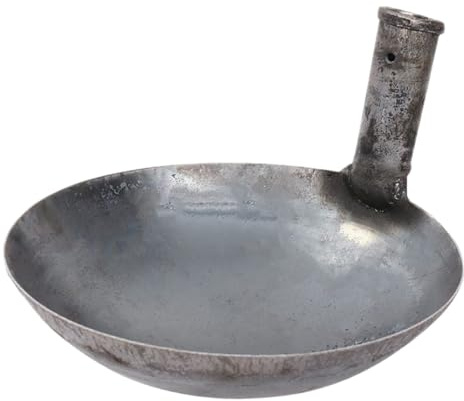 OSALADI Louche en Fer Épaisse 135 CM Grosse Cuillère à Eau Multifonctionnelle Louche pour Maison et Jardin Accessoire Robuste pour Arrosage et Usage Industriel
