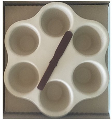 PAMPERED CHEF SINGLE SERVING PAN #1373 STONEWARE
