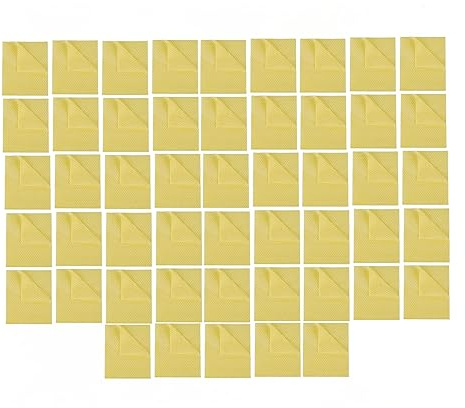 2Work Economy Cloth 420x350mm Yellow (Pack of 50) 2W08171