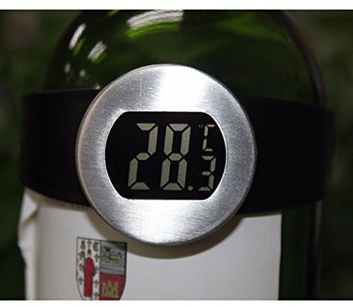 VIDOO Outils De Brassage De Maison De Thermomètre De Chauffage De Montre De Température De Digital pour La Bouteille De Vin