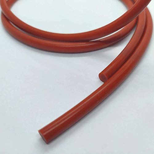 Rundschnur 2mm aus Silikon - SI für O-Ring | Länge 5M - Meterware - Durchmesser 2 mm | Dichtschnur Dichtung - 70 ShA