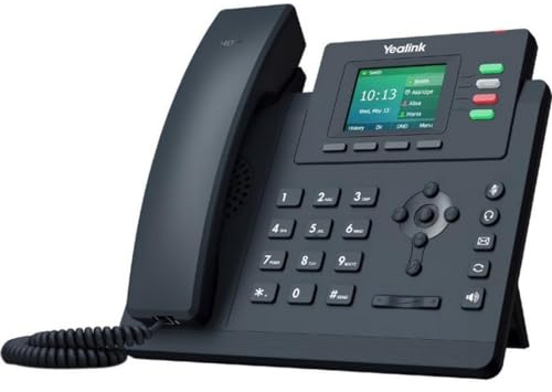 Yealink Telefono IP SIP-T33G - Con filo/senza fili - Con cavo - Montabile a parete, Desktop - Grigio classico