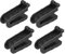 X AUTOHAUX Delantero Limpiaparabrisas Hoja Brazo Adaptador Clip J Gancho Tipo C - 4uds Negro