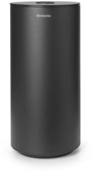 Brabantia - Distributeur de Papier Toilette Mindset - Peut Contenir 2 Rouleaux Rechange - Convient à Toutes Tailles de Rouleaux Ordinaires - Accessoire WC - Infinite Grey - 30 x 15,1 x 13,7 cm
