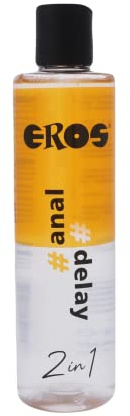 EROS 2in1#anal #delay - Anal Gleitmittel auf Wasserbasis für länger anhaltenden Spaß (250 ml)