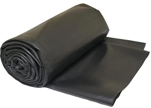 SPeesy Teichfolie-2x5m 4x4.0m 5x7m 7x9m, Flexibel HDPE-Gartenteich Teichplane Dicke 0.12mm, Für Fischteiche, Wassergarten, Wasserfall, Einfach En Installieren(Größe:1x6m/3x20ft)