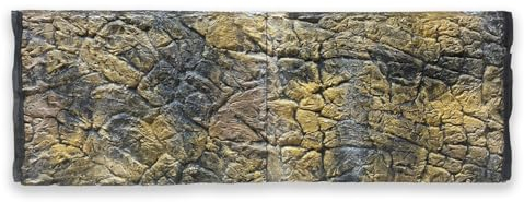ZooPaul 3D Aquarium Rückwand dünn 150x60 Aquarienhintergrund Hintergrund Terrarium Dekoration