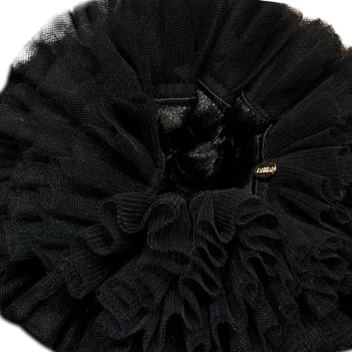 Haargummi mit großer Blume, Lolitas, Haargummi, für langes, dickes Haar, für den täglichen Gebrauch und Veranstaltungen