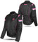 Chaqueta de moto de verano para mujer – Chaqueta protectora transpirable con protecciones homologadas CE – Tejido de malla ligero y resistente – negro y rosa, Negro y rosa., S