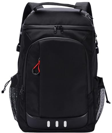 AUXDIQ 24L Mochila Nevera Isotermica Mochila de Picnic Bolsa Térmica Impermeable Mochila Termica Negro