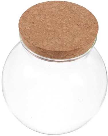 ABOOFAN Glass Storage Jar with Lid 1800ml Airtight Dry Food Container