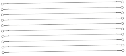 Coping Saw, 10Pcs Coping Saw Blades 12 Inch Small Hand Rope Wire Carbon Steel Handsaw Wire for Soft Metals Wood Plastic, Bow Blade