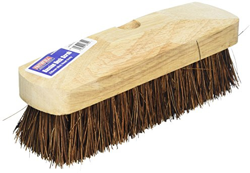 Faithfull BRBASS9 Stiff Bassine Deck Scrub, 225mm W