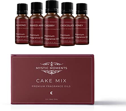 Mystic Moments Duftöle, Starterset, Mix-, 10 ml, 5 Stück, 100% Rein