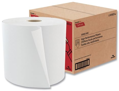 Cascades PRO Tuff-Job S500 High Performance Wipers, 10 X 13, White, 1,100/roll