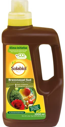 Solabiol Brennnessel Sud, biologisches Pflanzenstärkungsmittel zur Kräftigung und Stärkung schädlingsanfälliger Pflanzen, 1 Liter