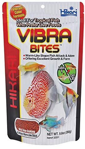 Hikari Vibra Bites, aroma di pesce (10 once), Rosso