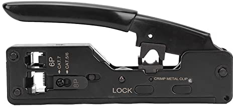 8P 6P RJ45 RJ12/11 Netzwerkkabelzange RJ-Stecker Multifunktions-Crimpzange für Verdrahtungsrahmen, Modul, Kabel